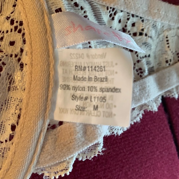 Shape Fx Lace Bralette/shelf bra 🔴 - Picture 6 of 13